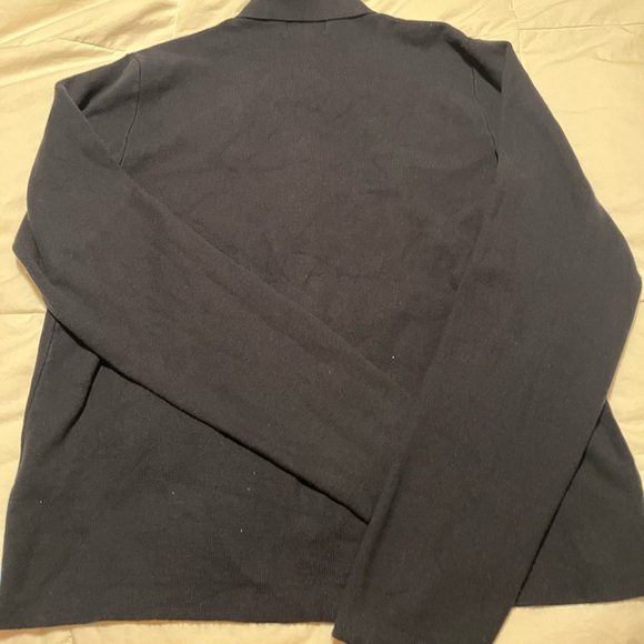 Threadbare Navy Button Down Sweater Knit - Picture 6 of 6